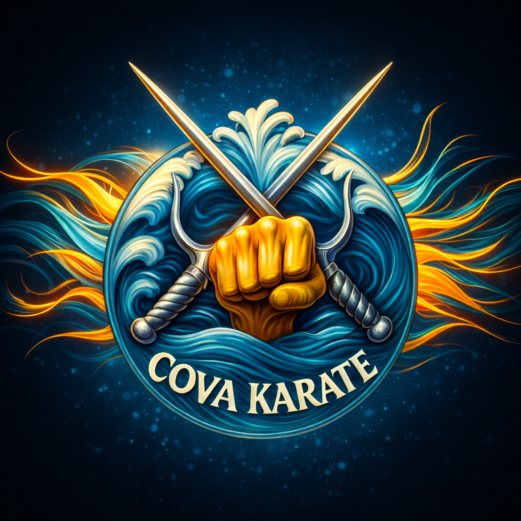 CovA Karate fire logo.png